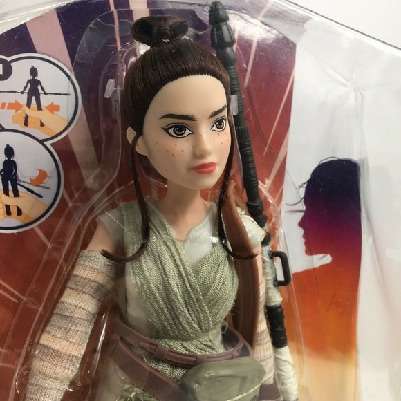 Star Wars Forces Of Destiny Rey Of Jakku 11" Doll Action Figure Hasbro Disney - Picture 4 of 12